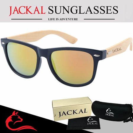 Wooden Sunglasses by Jackal Traveller TL007